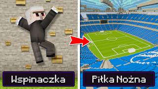 Poprosiłem 10 LOSOWYCH OSÓB aby zbudowali SPORTY w MINECRAFT [upl. by Call578]