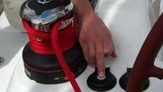 New Harken Rewind Electric Winch Video By Ian Van Tuyl [upl. by Onaivlis]