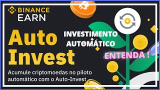 INVESTIMENTO AUTOMÁTICO NA BINANCE [upl. by Leong]