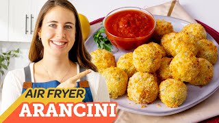 Air Fryer Arancini Recipe New Years Recipe Cooking with Cosori [upl. by Arabel]