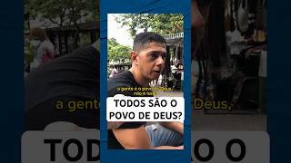 EVANGELISMO NA PRAÇA TODOS SÃO O POVO DE DEUS [upl. by Nosnibor137]