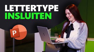 Het insluiten van een lettertype in PowerPoint  PowerPoint basics  PPT Solutions [upl. by Eugirne374]