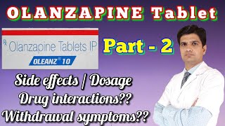 Olanzapine tablet  Olanzapine  Olanzapine 10 mg  Olanzapine side effects  olanzapine dosage [upl. by Annodam682]