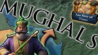 Painting India GREEN as Mughals In EU4 Europa Expanded [upl. by Etteniotna]