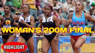 Womans 200 Meter Final  Paris Olympic Game 2024  Record in Olympic Game [upl. by Bergmans787]