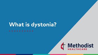 What is dystonia [upl. by Lemcke]