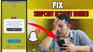 How to Fix Snapchat Device Ban 2024 Unlock Snapchat Account Temporary amp Permanently ban [upl. by Gotthelf]