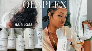 LETS TALK Olaplex reducing hair fall TESTED  Review Thoughts amp Recommendations April Sunny [upl. by Chevalier]