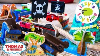 Toy Trains  Thomas and Friends with Imaginarium Pirate Playset Videos [upl. by Airehc]