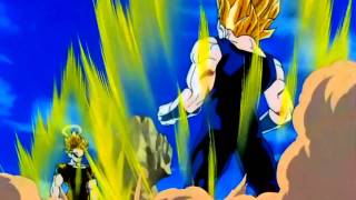 Vegeta goes Super Saiyan for the first timemp4 [upl. by Nanis190]