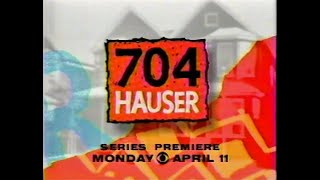 1994 CBS 704 Hauser series premiere promo [upl. by Aerahs205]