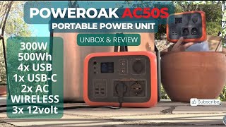 Bluetti Poweroak AC50S Unbox and Review  Portable Power System [upl. by Asante110]