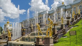 Peterhof Petergof St Petersburg Russia Live [upl. by Rahm]