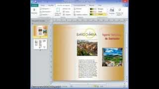 COMO CREAR UN FOLLETO EN PUBLISHER [upl. by Akcirehs]