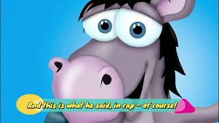 Balaams Talking Donkey Bible Story  A fun Animal Bible Story Song for Children [upl. by Cho70]