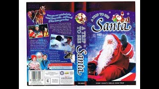 Opening To A Trip To See Santa UK VHS 2003 [upl. by Yelahs193]