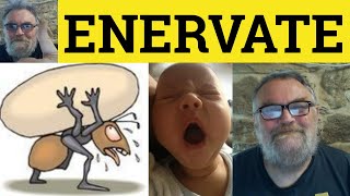 🔵 Enervate Meaning  Enervation Examples  Enervate Definition  Formal Vocabulary  Enervate [upl. by Annnora]