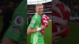 AARON RAMSDALE JOINS SOUTHAMPTON  FAREWELL AARON AND THANKS ❤️ swywtv arsenal [upl. by Edelman]