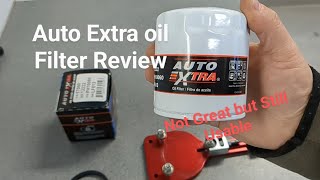 New Auto Extra oil filter review [upl. by Durwin]