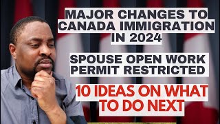 Canada To Limit Study Permit Approval For International Students  No More Spouse Open Work Permit [upl. by Gladine671]