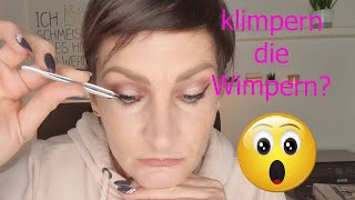 Wimpern kleben  Tutorial Test von Jerome Kutscher  klappt es 🤔🤔🤔 [upl. by Anaili]