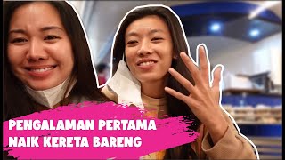 PENGALAMAN PERTAMA NAIK KERETA BARENG  YUMSKY’S DIARY [upl. by Benildis]