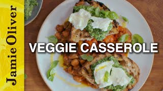 Veggie Casserole  Jamie Oliver  ONE [upl. by Simmonds50]