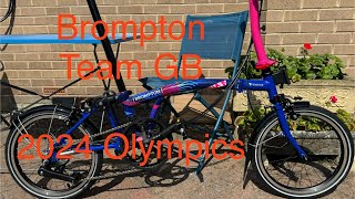 Brompton PLine Team GB 2024 Olympic Edition Unboxing Overview And First Ride [upl. by Atinihs]