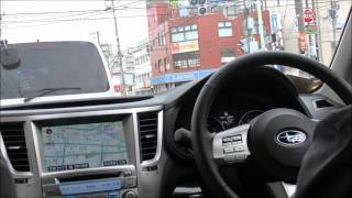 SUBARU LEGACY OUTBACK EyeSight によるオートクルーズ [upl. by Ennaeel]