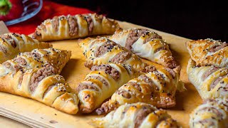 Veganes Gebäck mit Bohnen 🥟 Vegane Rezepte vegan backen [upl. by Ynatterb]