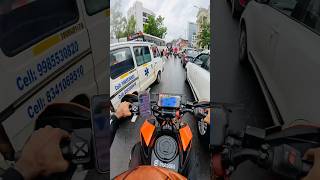 Respect to Hyderabad people they stopped for ambulance 🚑 hyderabad lekirider [upl. by Karly]