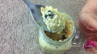 Overnight Oats Recipe For Weight Loss  Lose 2 KG in 1 Week  Oats Breakfast Recipe [upl. by Merchant]