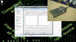 RFID Mifare and NFC Reader Writer Programing  Java uFRCoder Simplest software review Windows [upl. by Alburga579]