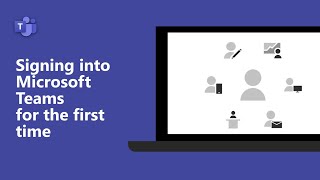 Signing into Microsoft Teams for the first time if youre a student [upl. by Kallista]