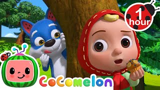 Little Red Riding Hood JJ  More CoComelon Animal Time  1 Hour CoComelon Nursery Rhymes [upl. by Yahska]