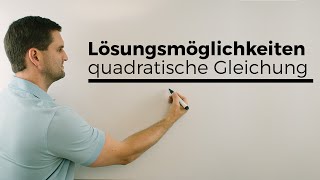 Lösungsmöglichkeiten quadratische Gleichungen  Mathe by Daniel Jung [upl. by Salakcin]