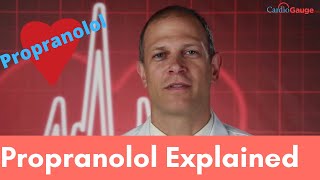 Propranolol General Information and Side Effects [upl. by Tfat]