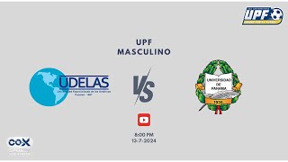 UPF MASCULINO  UDELAS VS UP [upl. by Marvin]