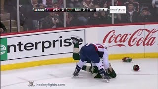 Troy Brouwer vs Nate Prosser Jan 4 2014 [upl. by Deegan]