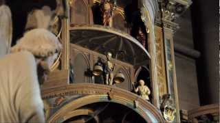 Cathédrale de Strasbourg  Horloge astronomique [upl. by Yssirc592]