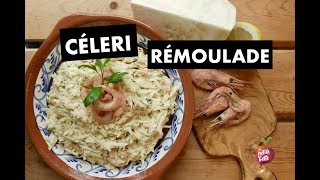 CELERI REMOULADE AUX CREVETTES NORDIQUES 🦐 Salade La petite bette [upl. by Hayton]