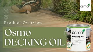 Osmo Decking Oil  Application Video [upl. by Bremer]