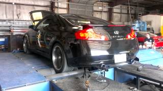 Infiniti G35  Dyno Tune 24whp35wtq gain [upl. by Alaine335]