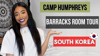 CAMP HUMPHREYS BARRACKS ROOM TOUR 2019 [upl. by Froemming]