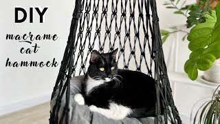 Macrame vs Woven Which Cat Hammock is REALLY Better [upl. by Eneloj]