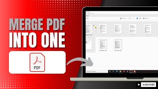 How To Merge Multiple PDF Files Into One PDF 2024 [upl. by Herrick]