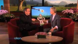 Tim Allen Brings Buzz Lightyear to Ellen [upl. by Cleon]