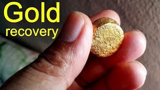 24K Gold Refining from Computer Parts  the Complete Process  Chemicals Cost [upl. by Saundra87]