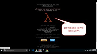 How to download towelroot apk [upl. by Belle]