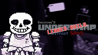 OUTDATED Unizones Distrust  Sans fight [upl. by Muryh]